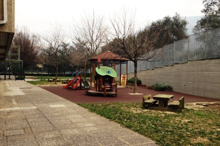 giardino della scuola dell'infanzia Meucci